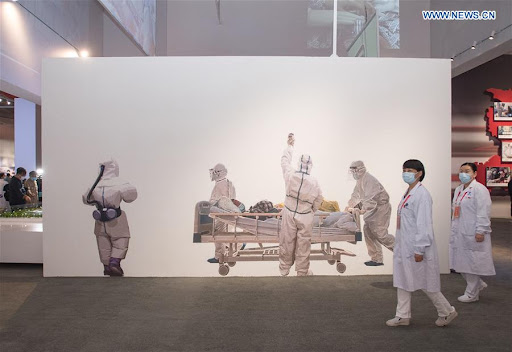 新冠展覽，新冠展位，新冠畫作展示