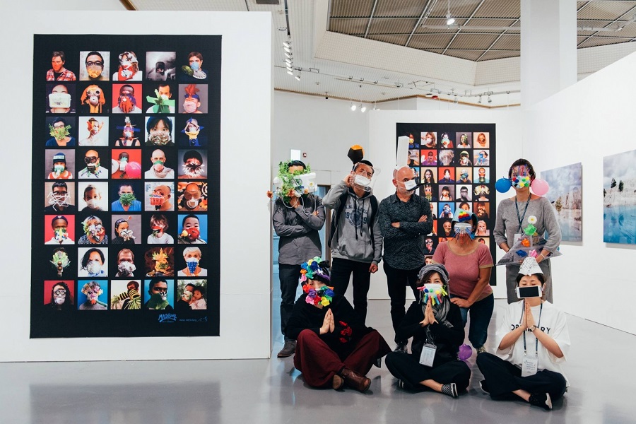 個性口罩展，疫情下的展覽，口罩展